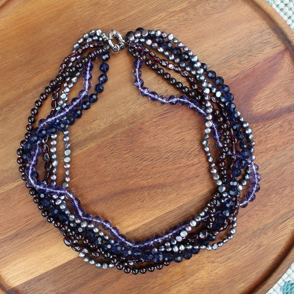 Polish Crystal Stone Necklace